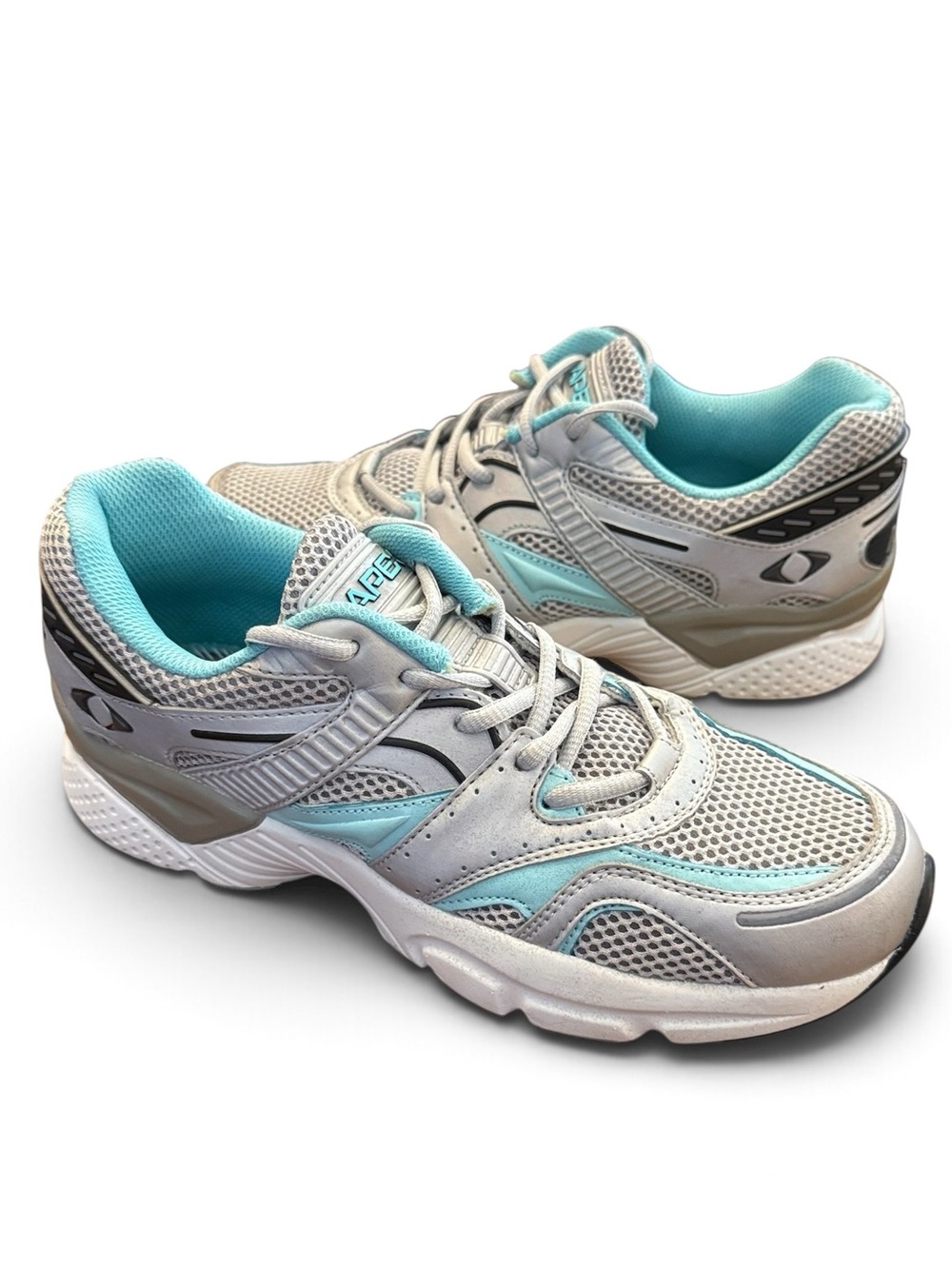 Apex Women's Shoes X527W Silver Sea Blue Boss Runner Size 8.5 Medium